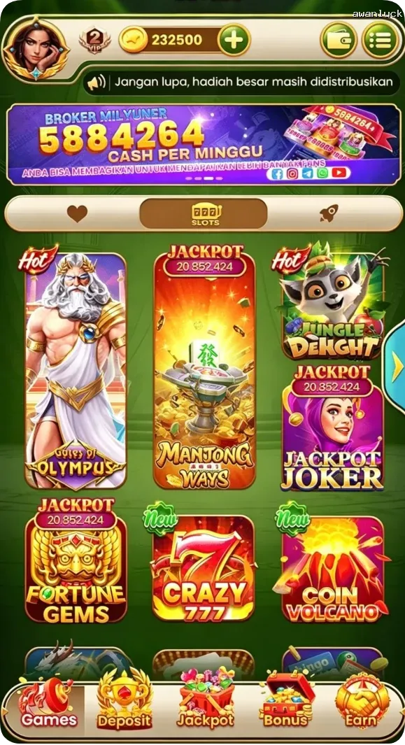 awanluck Preview - Resmi Unduh